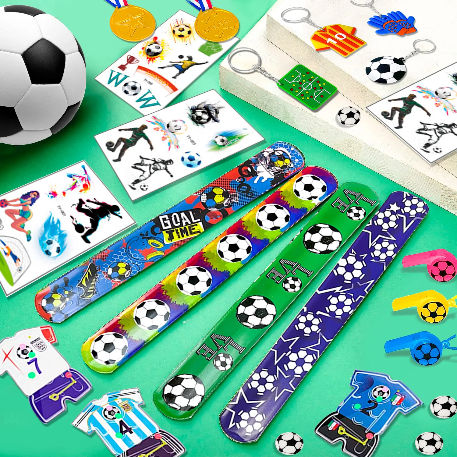 Soccer Themed Party Favors Set for Kids