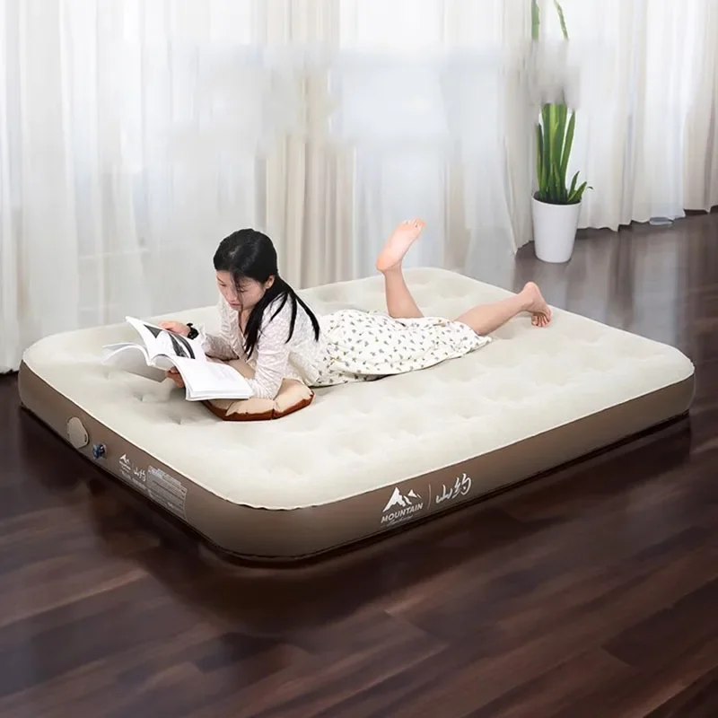 DoubleInflatableMattressSleepingFloorFreeShippingTopper