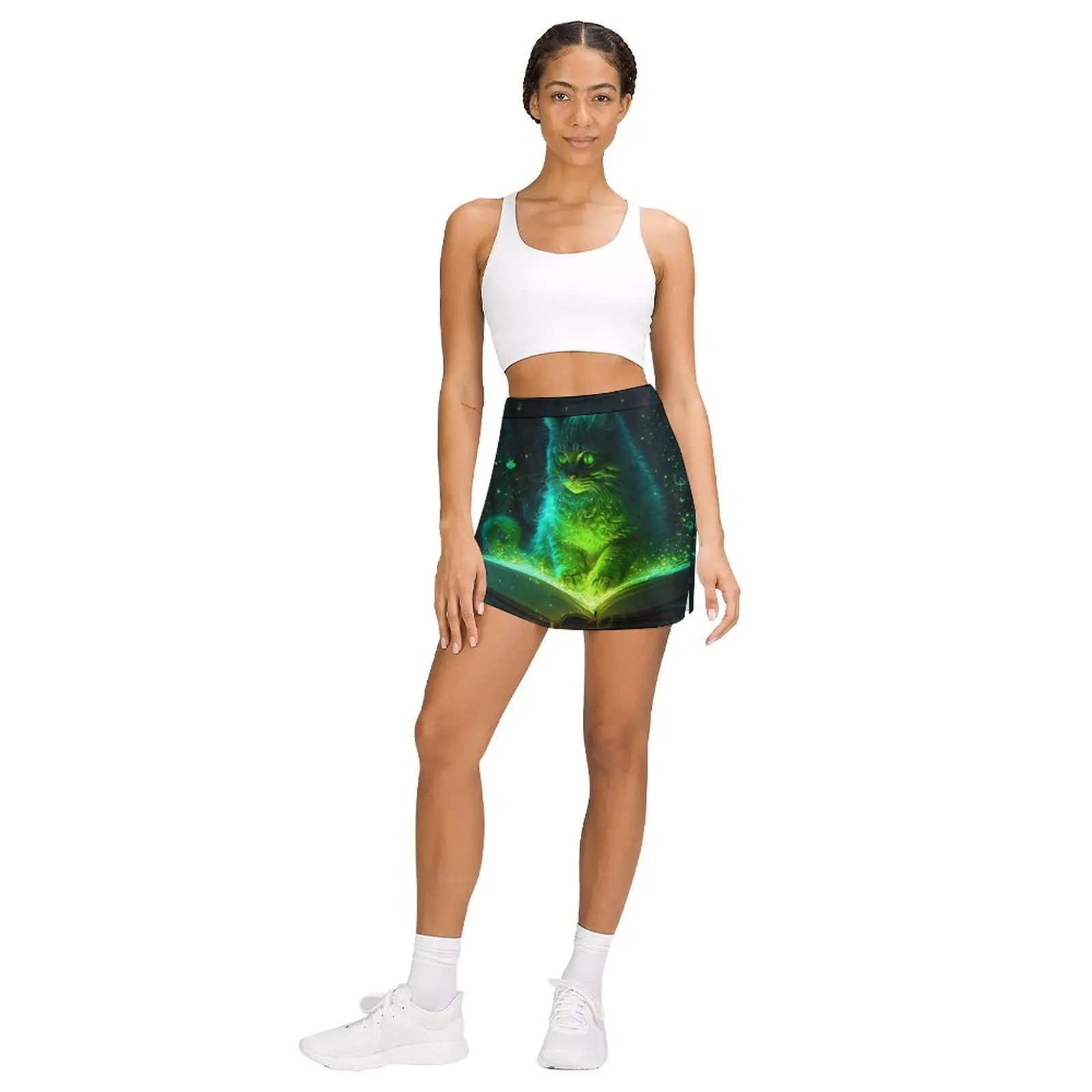Cat Magic Light Proof Trouser Skirt Skort for women skirts for womens Short skirt woman