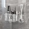 Automatic Toothpaste Squeezer Wall Mount Toothpaste Dispenser for Kids And Adults Toothpaste Storage Rack Bathroom Organizerer 3