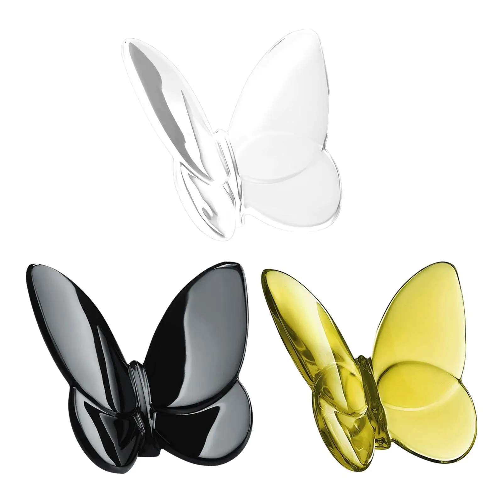 

Butterfly Statue Craft Collection Sculpture for Desktop Bookshelf Fireplace
