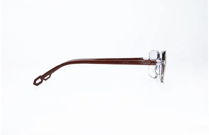 2 paar Neue Männer Frauen Randlose Lesebrille Anti Blau Licht Bifokale Weit In Der Nähe Vergrößerung Brillen Presbyopie Brille + 150 + 200 – Detail 11