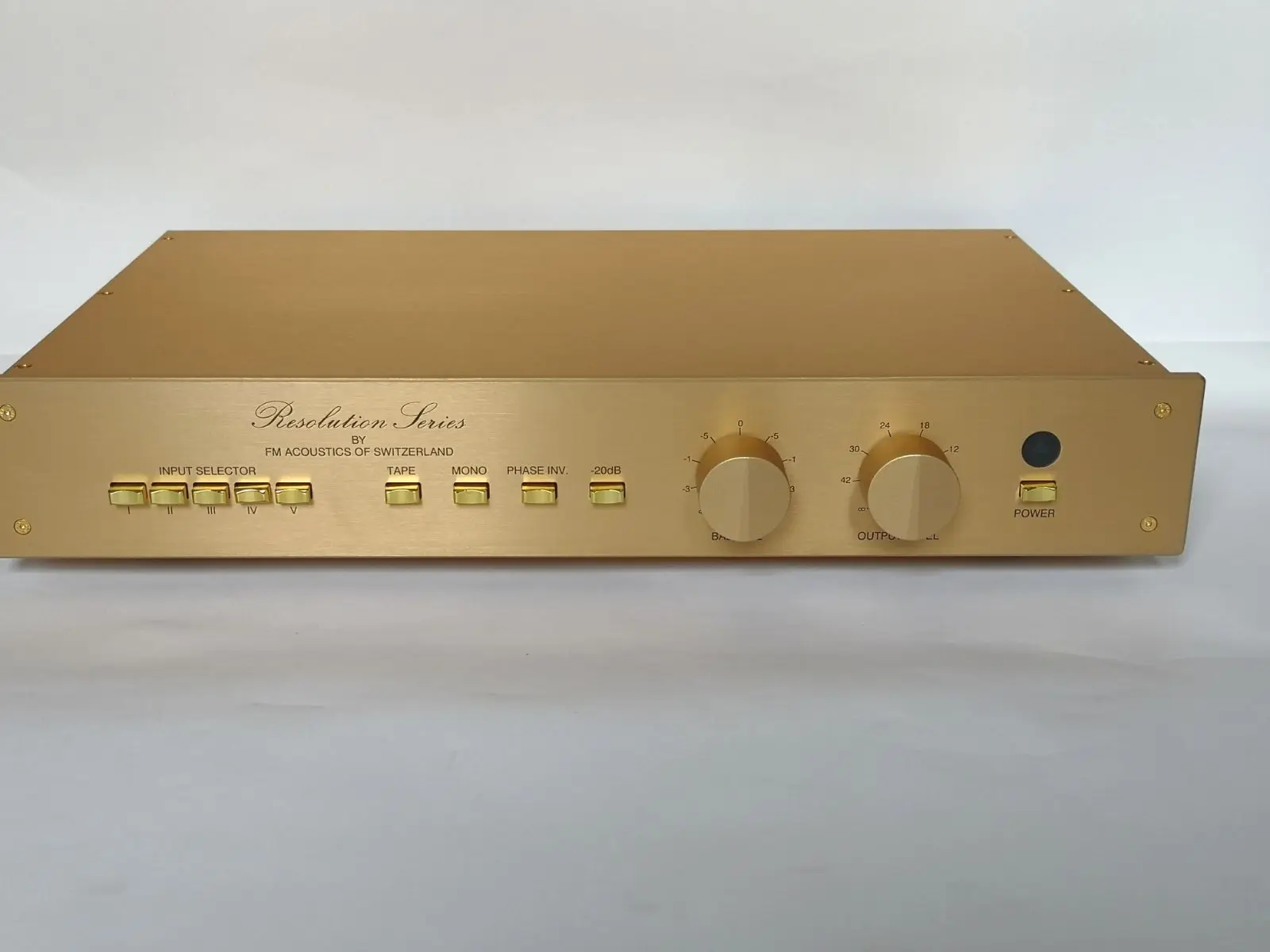 

Фотокопия/Изучение в Швейцарии FM255MKII предусилитель FM711MKII