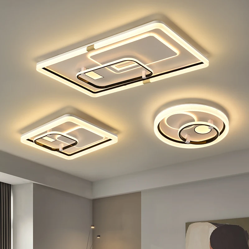 

Светодиодный Потолочные светильники для гостиной в скандинавском стиле, для спальни, кабинета, кухни, ресторана, Декор для дома, простое современное освещение