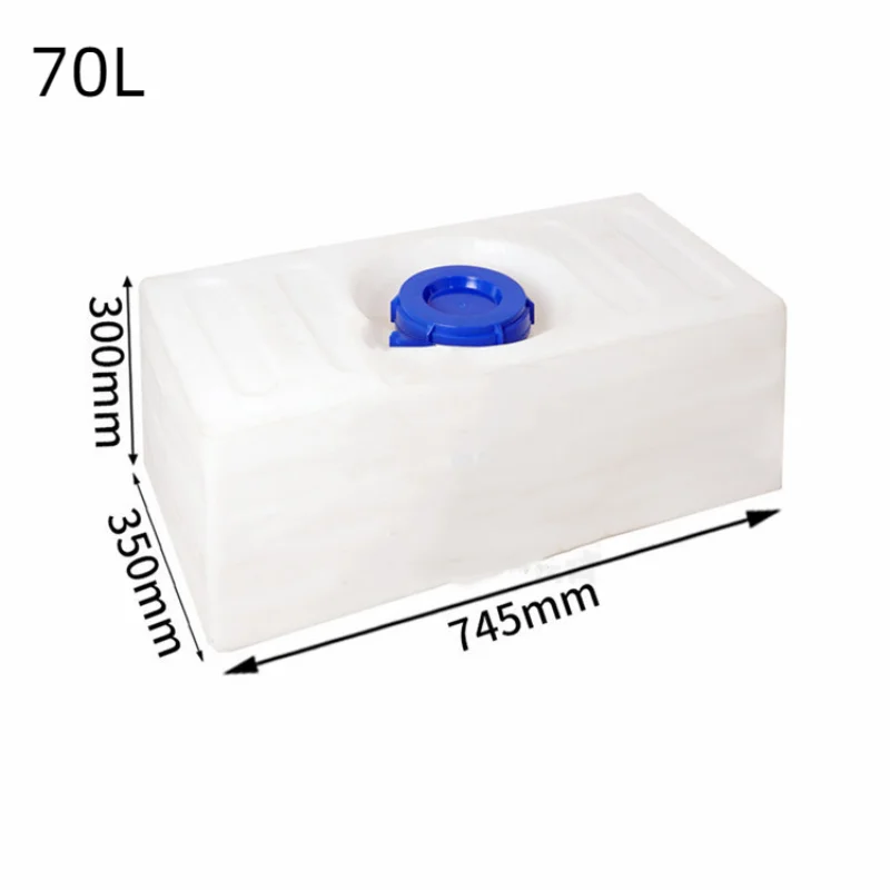 60L/70L/80L/100L RV Professional Fresh Water Holding Tank Water Tank Transformation Horizontal Car Plastic Bucket rv water tank system drinking water container