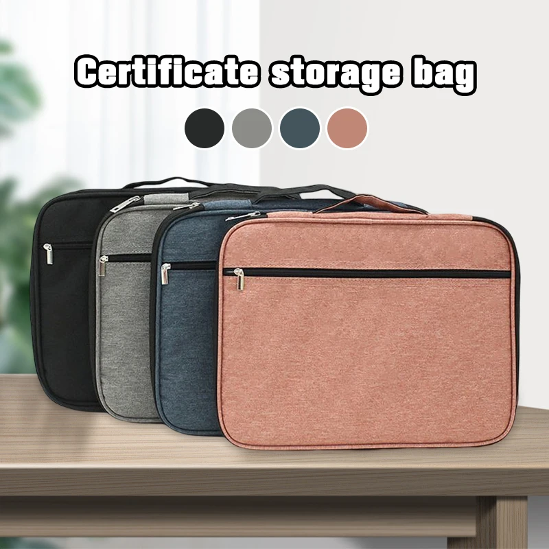 

Сумка для документов, паспорта, документов, чеков, многофункциональная портативная многослойная сумка-Органайзер на молнии для документов, новый стиль