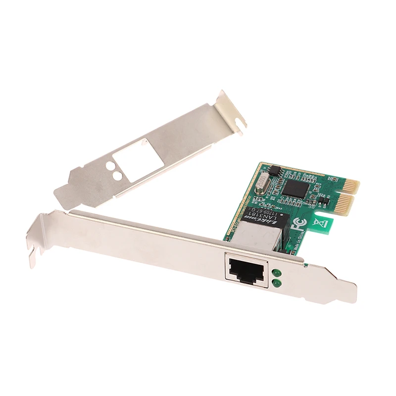 

1Set 10/100/1000Mbps Gigabit Ethernet PCI Express PCI-E Network Card RJ-45 LAN Adapter Converter Network Controller