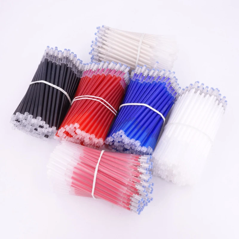 

5 Pcs Ironing Heat Vanishing Pen Thick Rod High Temperature Vanishing Pen Core Clothing Leather Cutting Line