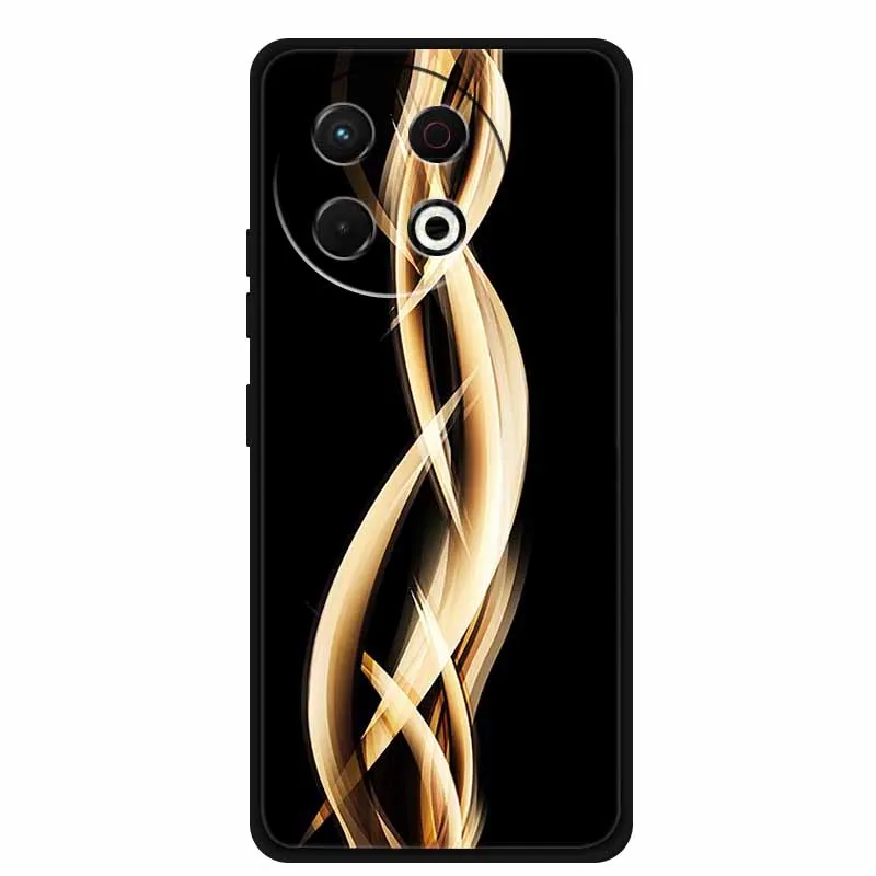 Black Silicone Soft Phone Case - Protective Back Cover