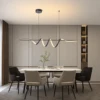 DIY Modern Led Pendant Lights Lamp for Table Dining Room Kitchen Bar Suspension Pendant Lamp Design Lusters Luminaires 2