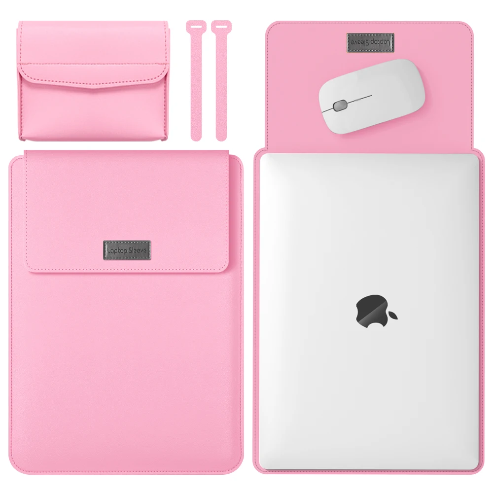 Bolsa para Laptop para Huawei Matebook Huawei Matebook 16 D14 D15 14s 13s Manga de Couro pu para Honra Magicbook 14 15 16 X14 X15 X15 Capa 2023 2023