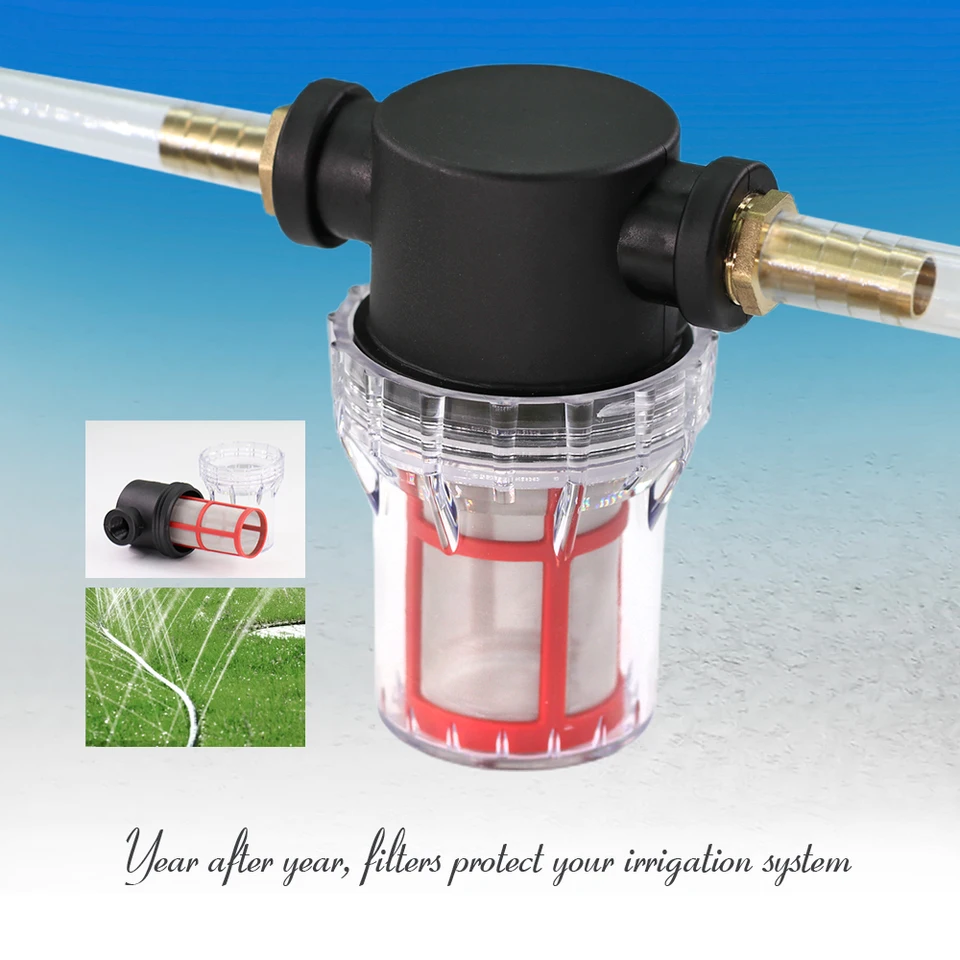 Filtre Pagode En Acier Inoxydable - Crépine Pour Tuyaux 6 à 19 Mm, Irrigation, Aquarium, Lavage Auto