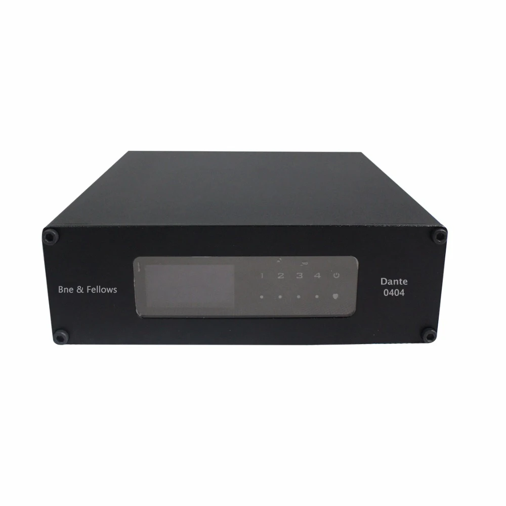 12V Dc 4 Output 802.3Af Switch 48V Dante Network Audio System Interface