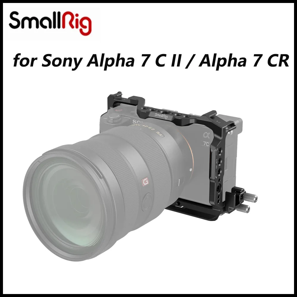 

Pre-sale SmallRig Camera Cage Bottom Mount Plate for Sony Alpha 7C II / Alpha 7CR 4438 4439 4422