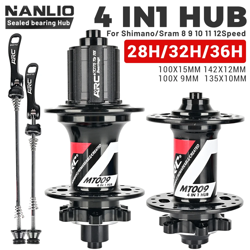 Arc 28 32 36Hole Bicycle Hub 6 Plaws 114T Noise Mtb Hubs Nbk Sealed Bearing Mountain Bike Hub Hg Xd Ms 8 9 10 11 12 Speed Qr Ta