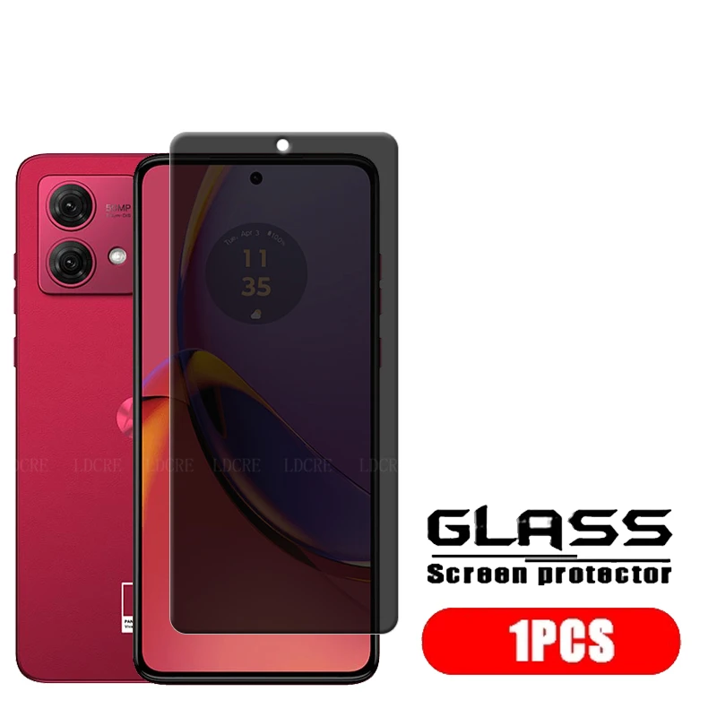 Privacy Anti-Spy Tempered Glass Screen Protector - 4 Pack, 9H HD Clarity