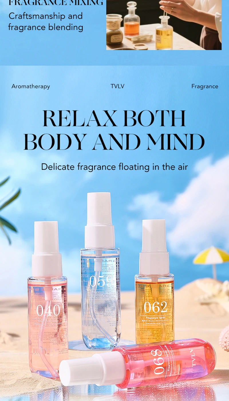 Tvlv Digital Fragrance Spray Set For Hair And Body Long Lasting_voghion.com