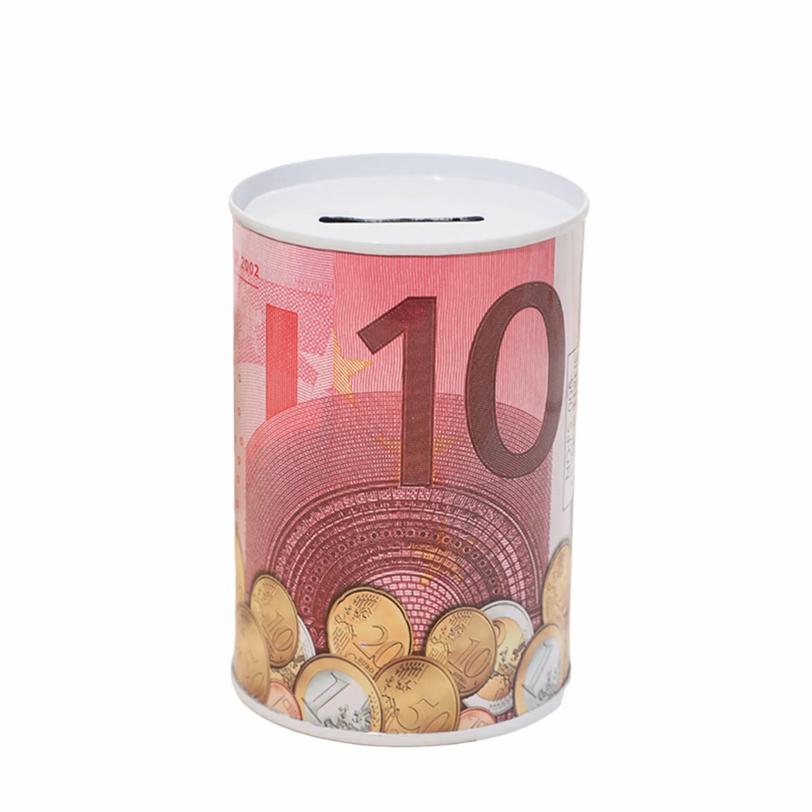 Spaarpot met gladde randen, opbergvak voor munten, ideaal voor kinderen en educatief speelgoed._voghion.com