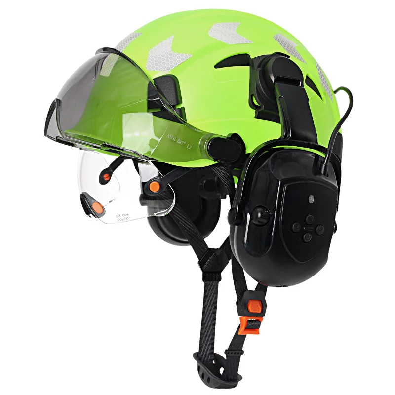 CR08 C with earmuffs