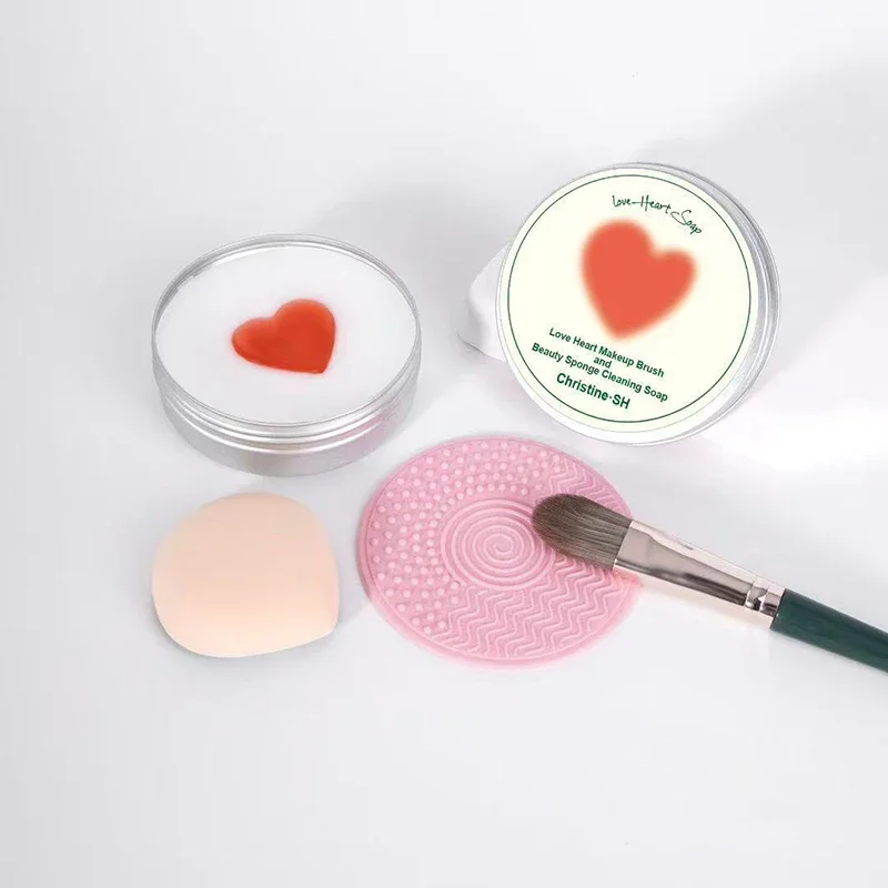 Efficient Travel-Friendly Makeup Brush & Sponge Cleaning Soap