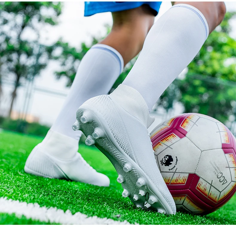 Zapatillas de fútbol para hombre y niño, botas de fútbol FG/TF para interior y exterior, para niños y niñas_voghion.com