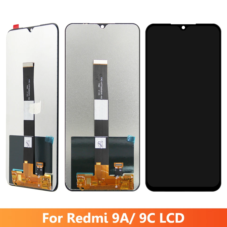 ARSSLY Display LCD Per Xiaomi Redmi 9AT – Schermo 6,53 Pollici Con Cornice Nera, Kit Riparazione + Strumenti + Pellicola - 4