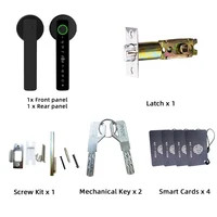 RAYKUBE M5 Tuya BLE Fingerprint Door Lock Digital Electronic Lock with Password/Key/IC Card/ Smartlife/ Tuya APP Unlock - Image 6
