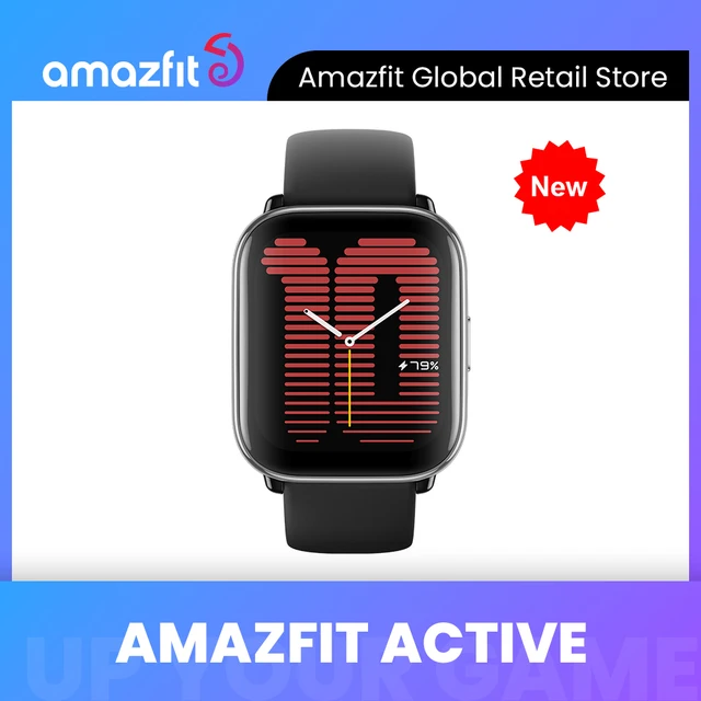 New Amazfit Active 42mm Smart Watch 5 Satellite Positioning Systems 14 Days Battery Life Smartwatch For Android IOS Phone 1
