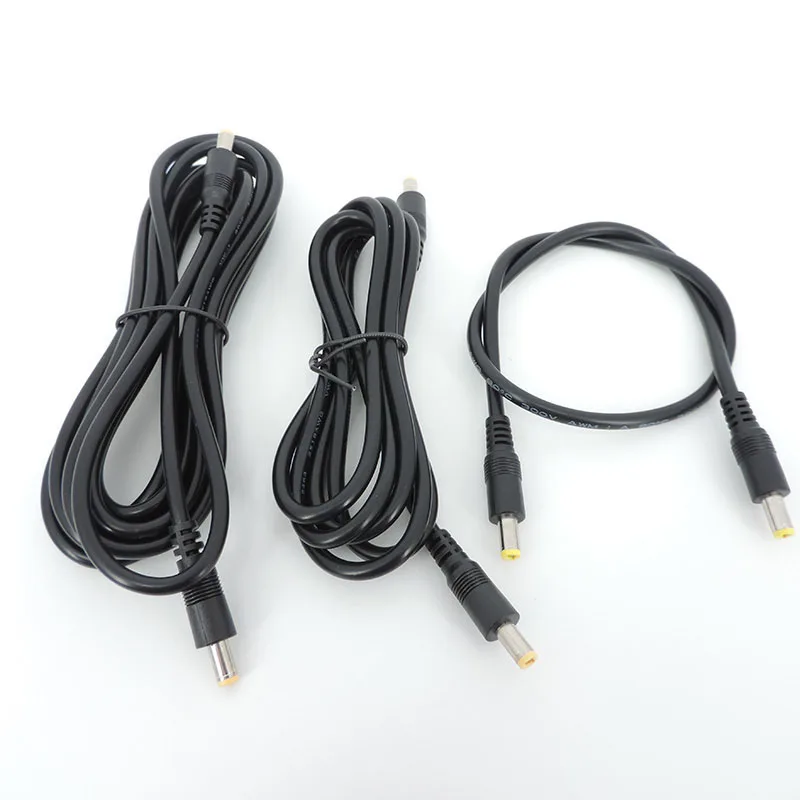 DC ϼ   ġ Ŀ, ͽټ ̺, 18awg ̾ , Ʈ ī޶, 19v, 24v, 5.5x2.5mm, 0.5 m, 3/1 m