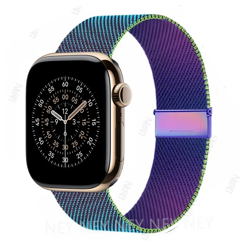 Elegant Milanese Loop Watch Strap - Stainless Steel Mesh Bracelet