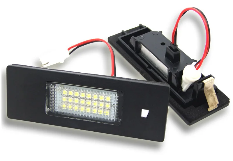 1 Set/2 Pz 24 Led Tronco Lampada Auto Led Targa Luce Dc12V 3528 Smd Per Bmw E81 E87 E63 E64 E89 Z4 F20 F21 Dxy88