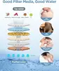 High pressure handheld shower head, adjustable bar - 8 "rain shower head and 10 mode shower head 5