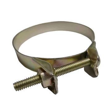 10 pcs Engine Fuel Hose Clamp Fastener Steel Air Filter Pipe Clip for Motorcycle and Tricycle