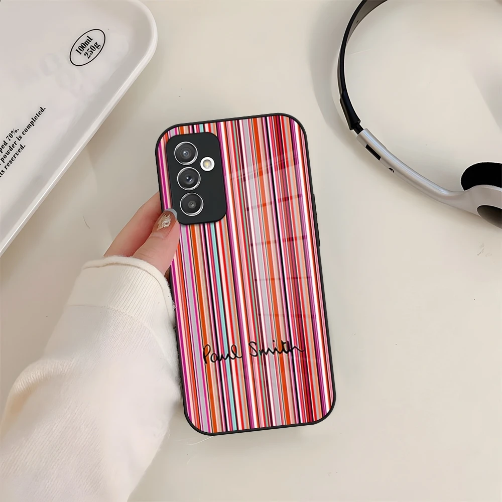 Handyhülle aus Glas für Samsung S24 S26 S23 S20 S25 S21 S22 Ultra Fe Plus A05 A06 A16 A26 A36 A56 Coque SmithES Fashion Paul – Detail 15