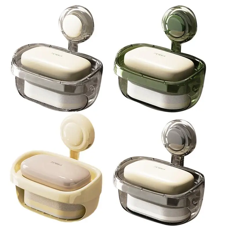 

Kitchen Sponge Storage Rack Household Sink Wall Hanging Dish Cloth Sponge Drain Removable Rack Tray for Kitchen Bathroom use
