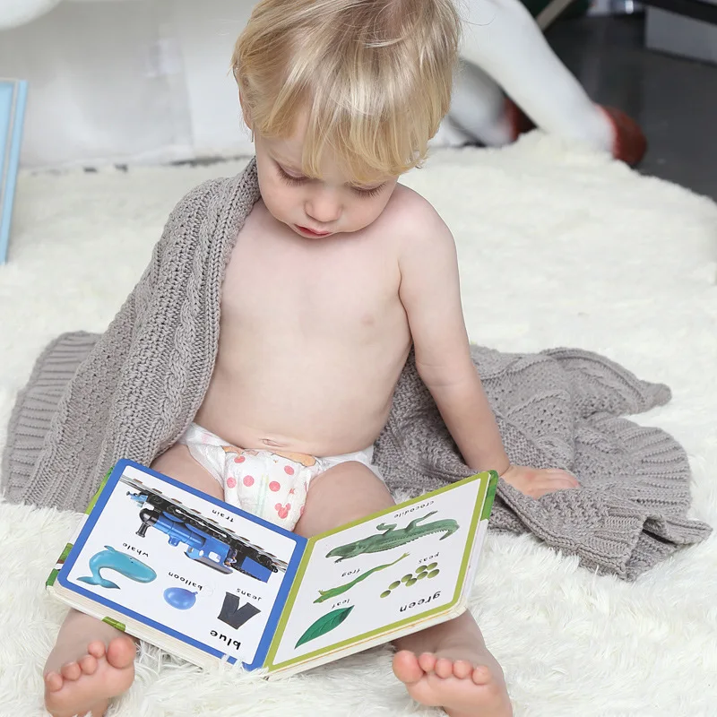 

Baby Cotton Nap blanket Infant Knitted Sofa Blanket Children Summer Quilt Stroller Sleep Cover Air Conditioning Blanket