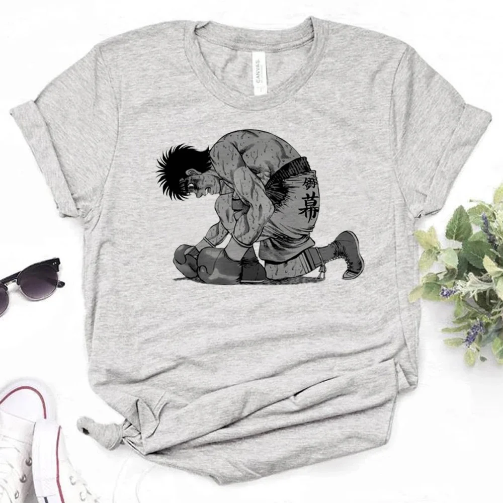 

Футболка Hajime No Ippo, женская уличная одежда Y2K, японская футболка, Женская графическая одежда