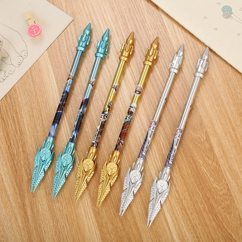 

50PCS Creative birds pay homage to the phoenix gun gel pen cartoon learning stationery pen cute student signature pen factory