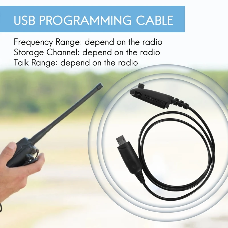 인터폰 USB 프로그래밍 케이블, PRO5150 HT750 HT1250 GP328 GP340 GP380 GP640 GP680 GP1280 GP960 PR860