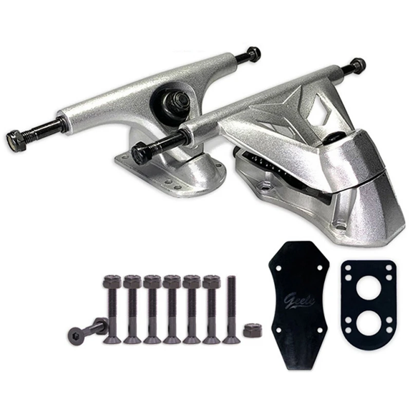 

NEW-GEELE Adult Skateboard Bracket 6Inch Skateboard Bridge Double Warping Bracket Slide Base Bracket Gravity Bridge Surf Bridge