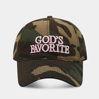 3d Embroidery Unique Retro Camo Baseball Hat Camouflage Jungle Tactics Large Circumference Sun-Shading Cap For Women'S Fashion - Image 4