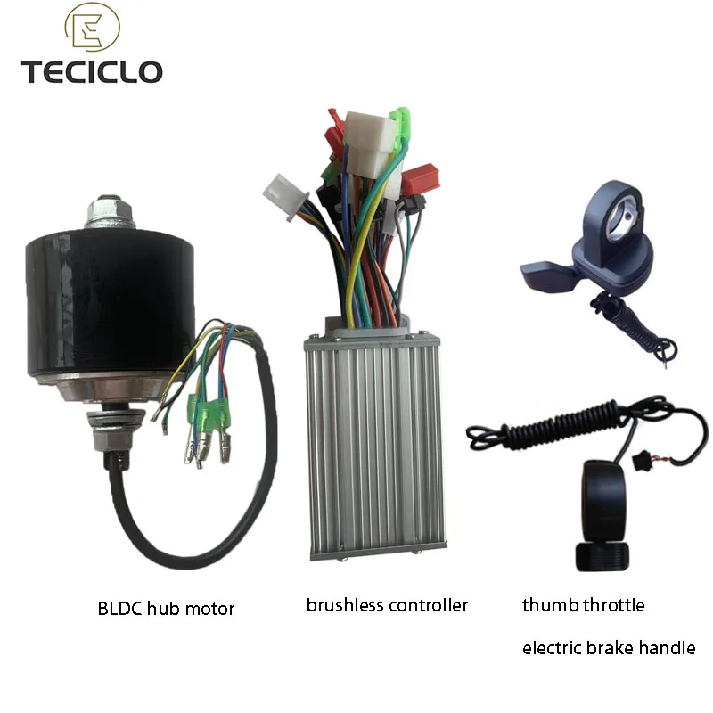 DCBrushlessHubMotorWheelSmallSize3inch70mmDiameter24V36V