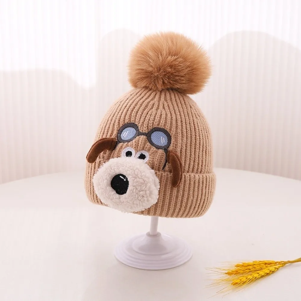 Polyester Kids Ear Protection Beanie Hat