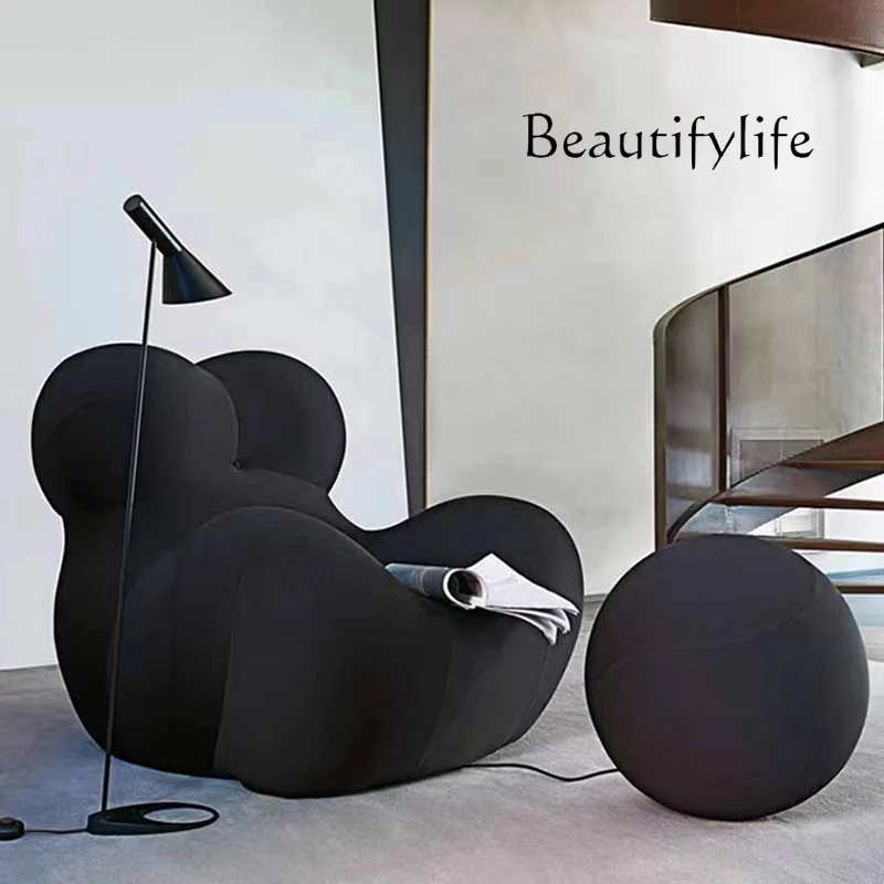 

Mother's Embrace Chair Shaping Cotton Single Sofa Bedroom Living Room Home Lazy Recliner