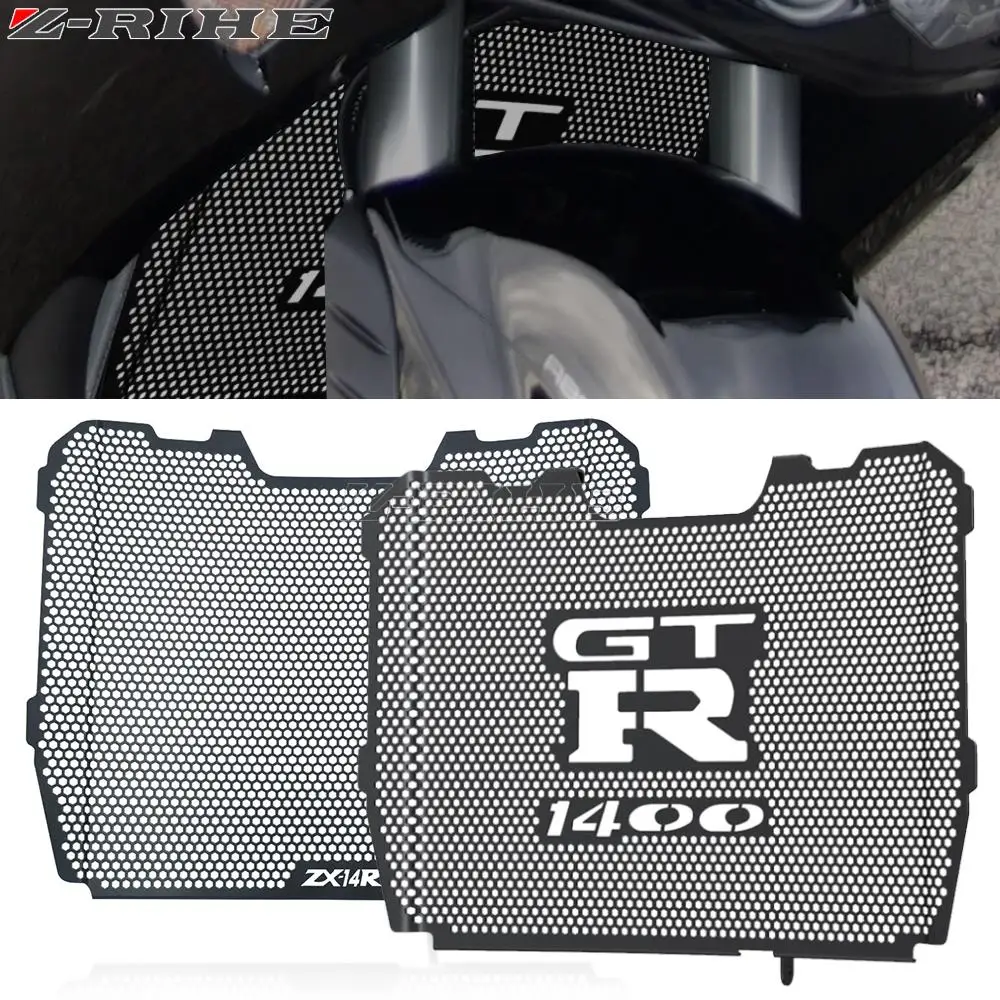 

Motorcycle Radiator Grille Grill Guard Cover Protector For Kawasaki Ninja ZX-14R ABS 2012-2023 NINJA ZX14R SE 2021-2024 ZX-14 R