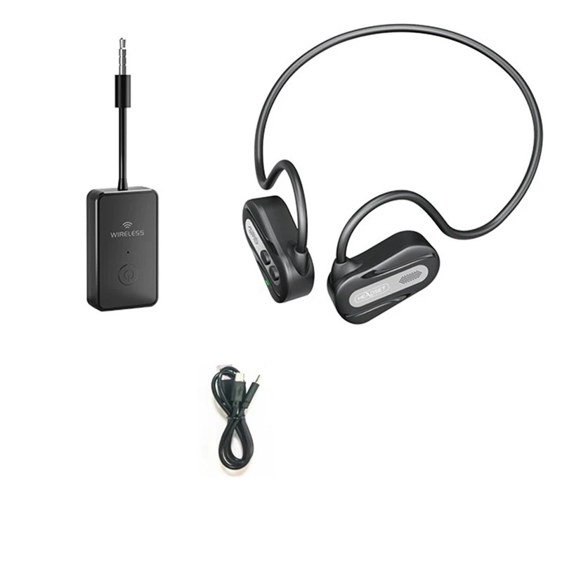 

2.4G Wireless Headset Bluetooth Headset Sports Fitness Air Conduction Type Ear Return