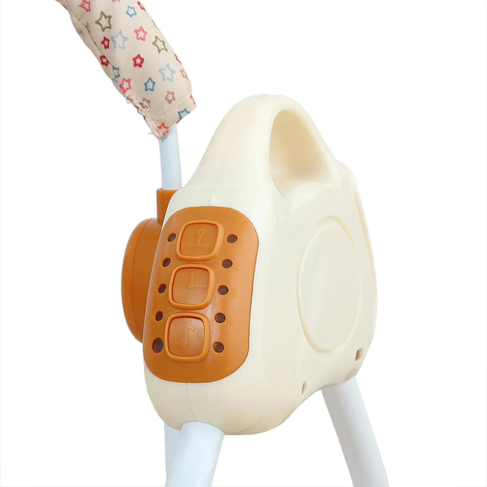 BYMAOCAR Foldable Baby Bassinet, Electric Baby Crib Cradle, 0-18 MonthsInfant Bed Auto Swing W/ Music, 25KG/55LBS Capacity S3d9f01e2000d48b4ba5a103d8c7c17f2S