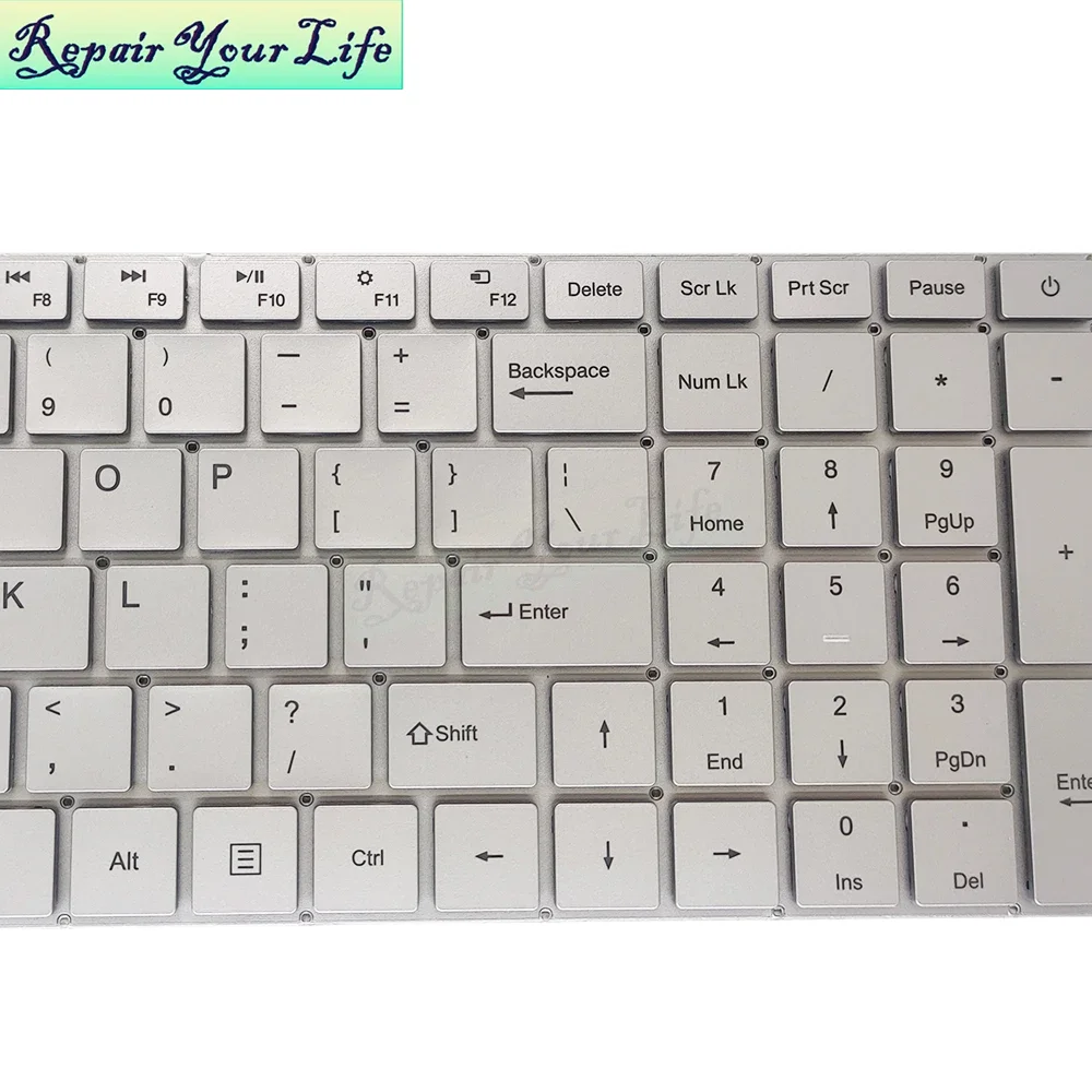 Teclado para Notebook Inglês dos Eua para Azerty Az1506 Notebook Backlight xk Hs287 Mb3501032 Pride-k4532 F0006032 15.6 Novo - Imagem 3