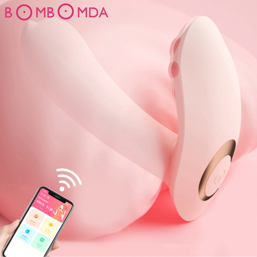 App Bluetooth Vibrator Clitoris Stimulator Remote Control Sex Toy_voghion.com