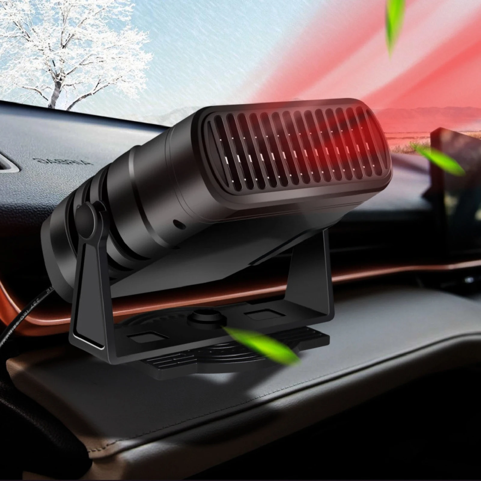 8301 Car Fan Heater Multipurpose Quick Heating 12V Auto Heating Machine Automobile Electric Accessories